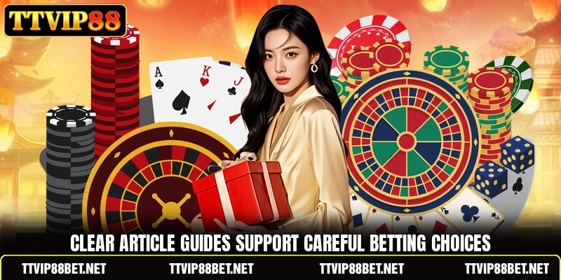 Clear article guides support careful betting choices Clear article guides support careful betting choices