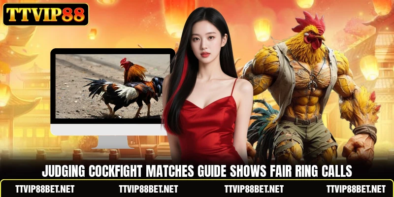Judging cockfight matches guide shows fair ring calls Judging cockfight matches guide shows fair ring calls