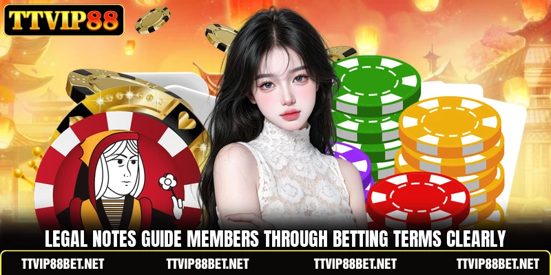 Legal notes guide members through betting terms clearly Legal notes guide members through betting terms clearly