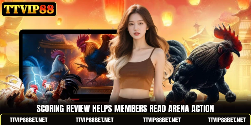 Scoring review helps members read arena action Scoring review helps members read arena action