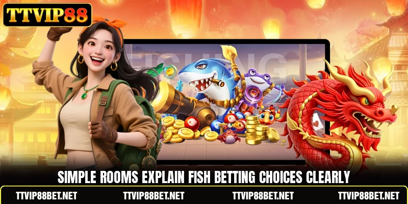 Simple rooms explain Fish betting choices clearly Simple rooms explain Fish betting choices clearly