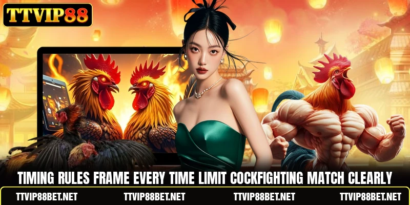 Timing rules frame every Time limit cockfighting match clearly Timing rules frame every Time limit cockfighting match clearly
